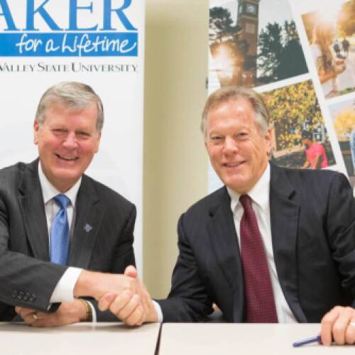 GVSU, Cornerstone University Sign Concurrent Enrollment Agreement